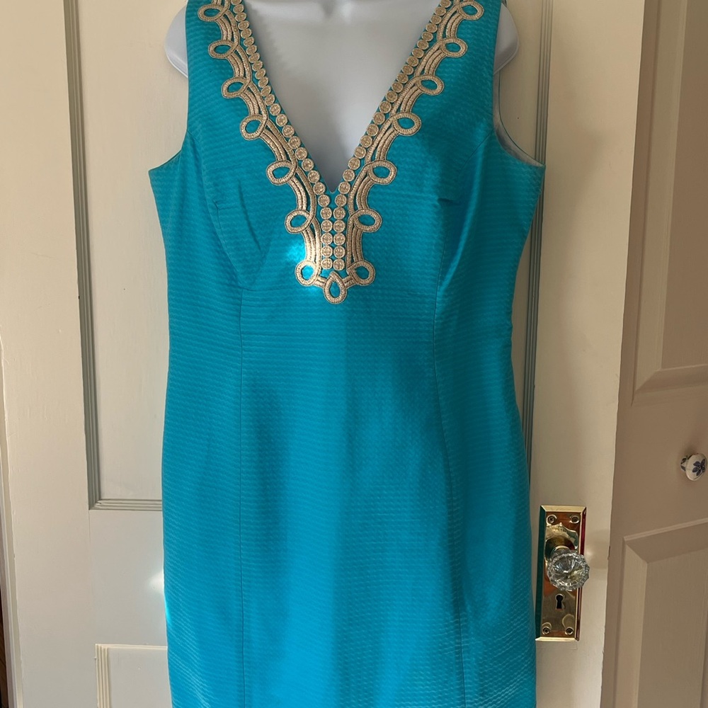 Lilly Pulitzer Bentley shift dress sz 14